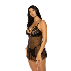 Hot LoversStores Aphrodite Lace Babydoll & G-String
