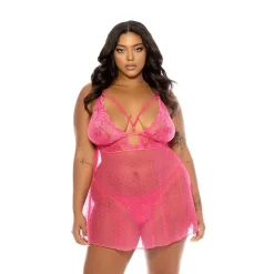 Hot LoversStores Aphrodite Lace Babydoll & G-String