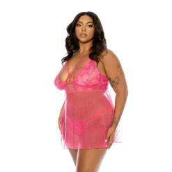 Hot LoversStores Aphrodite Lace Babydoll & G-String