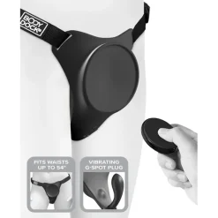 New LoversStores Body Dock G-Spot Pro Suction Base Harness with Vibrating Plug