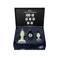New LoversStores b-Vibe ASStronaut Glow-in-the-Dark Butt Play Set