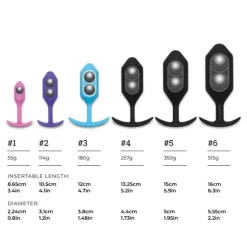 Best LoversStores b-Vibe Snug Plug