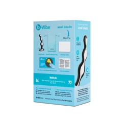 Online LoversStores b-Vibe Stainless Steel Anal Beads