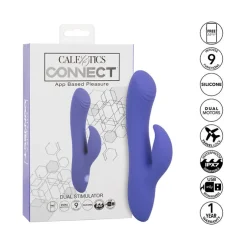 Clearance LoversStores Cal Exotics Connect App Controlled Dual Stimulator Vibrator