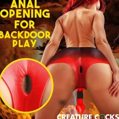 Fashion LoversStores Creature Cocks Hell Hound Strap-On