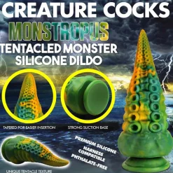 Best LoversStores Creature Cocks Monstropus Tentacled Monster Silicone Dildo