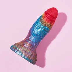 Online LoversStores Creature Cocks Rainbow Phoenix Vibrating Dildo