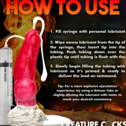 Outlet LoversStores Creature Cocks Resurrector Phoenix Squirting Dildo