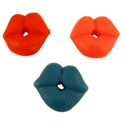 Sale LoversStores Dick Lips Gummy Cock Rings 3PK