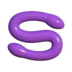 Fashion LoversStores Double Ended Whammy Dildo Purple
