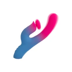 Sale LoversStores Elation Thrusting Dual Stimulator Vibrator