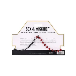 Discount LoversStores Ex's & Oh's Crystal Day Collar
