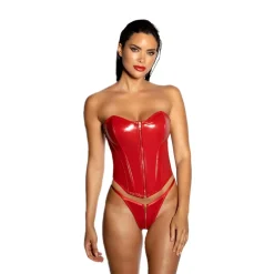 Clearance LoversStores Fetish Rider Bustier Set