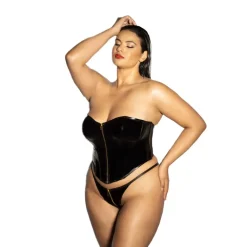Clearance LoversStores Fetish Rider Bustier Set
