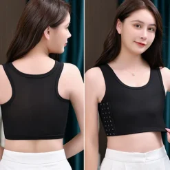 Discount LoversStores Gender Fluid Mid Length Chest Compression Binder