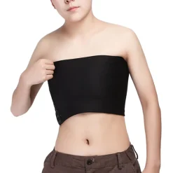 Best LoversStores Gender Fluid Strapless Chest Binder Black