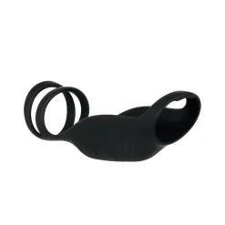 Online LoversStores Gender X Rocketeer Triple Ring Vibrating Cock Sheath