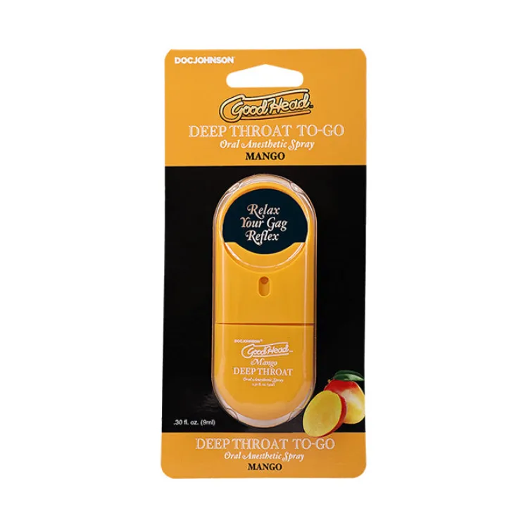 New LoversStores GoodHead Deep Throat Spray To-Go