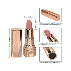 Best LoversStores Hide & Play Rechargeable Lipstick Vibrator