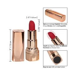 Best LoversStores Hide & Play Rechargeable Lipstick Vibrator