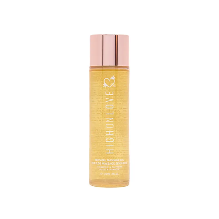 Hot LoversStores High On Love Strawberries & Champagne Massage Oil