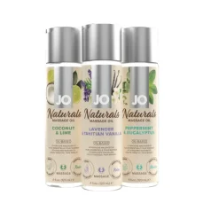 Online LoversStores JO Naturals Coconut Lime 4oz Massage Oil