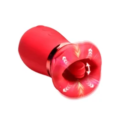 Clearance LoversStores Lickgasm Kiss Me More Sucking & Vibrating Clitoral Stimulator