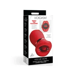 Clearance LoversStores Lickgasm Kiss Me More Sucking & Vibrating Clitoral Stimulator