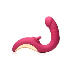 Clearance LoversStores Lickgasm Tease & Please Thrusting & Licking Vibrator