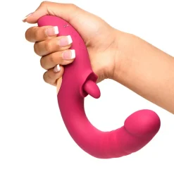 Clearance LoversStores Lickgasm Tease & Please Thrusting & Licking Vibrator