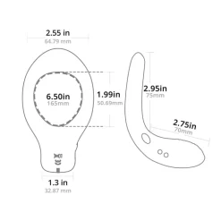 Clearance LoversStores Lovense Diamo Bluetooth Controlled Vibrating Cock Ring