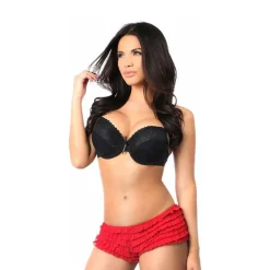 New LoversStores Mesh Ruffle Panty with Bow