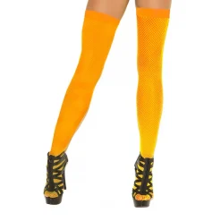 Fashion LoversStores Neon Fishnet Thigh Highs
