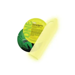 Discount LoversStores One Glowing Pleasures Glow-in-the-Dark Condom