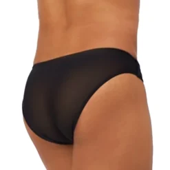 Hot LoversStores Origami Compression Mesh Gaff Hipster Black