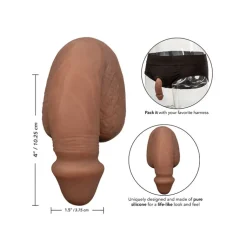 Outlet LoversStores Packer Gear 4" Silicone Packing Penis