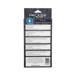 Outlet LoversStores Packer Gear 4" Silicone Packing Penis
