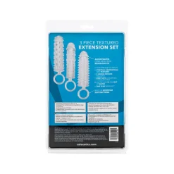 New LoversStores 3pc Textured Penis Extension Set