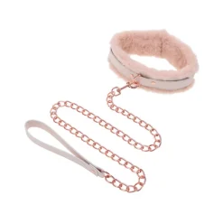 Sale LoversStores Peaches 'n CreaMe Fur Collar & Leash