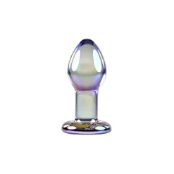 New LoversStores Playboy Pleasure Jewels Plug Glass Butt Plug
