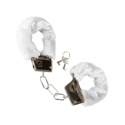 Hot LoversStores Playful White Furry Cuffs