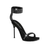 Sale LoversStores Pleaser Fabulicious Chic-40 Mini Platform Sandal Black