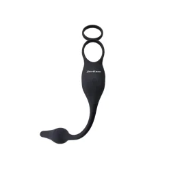 Hot LoversStores Plug & Tug Vibrating Cock Ring Butt Plug