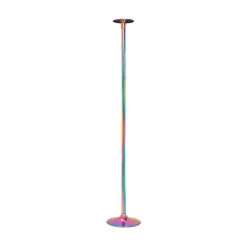 Hot LoversStores Portable Rainbow Chrome Dance Pole