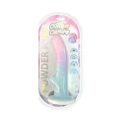Clearance LoversStores Powder Puff Cotton Candy Dildo 6.5in