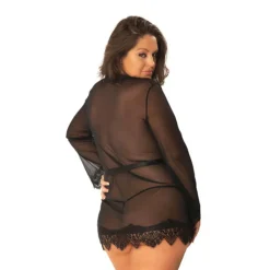 New LoversStores Provence Sheer Shortie Robe