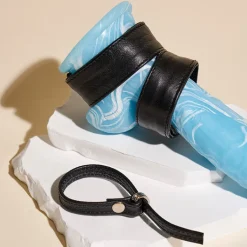 Hot LoversStores Rouge Leather Double Cock Strap