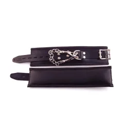 Online LoversStores Rouge Padded Leather Wrist Cuffs