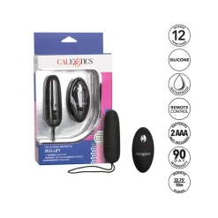 Outlet LoversStores Silicone Remote Controlled Bullet Vibrator