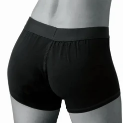 Clearance LoversStores Strap U Mod Boxer Brief Harness with O-Ring Black